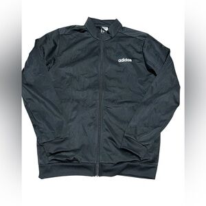 Adidas Men's Basic TrackSuit‎ Jacket DV2470 black size large zip up pockets